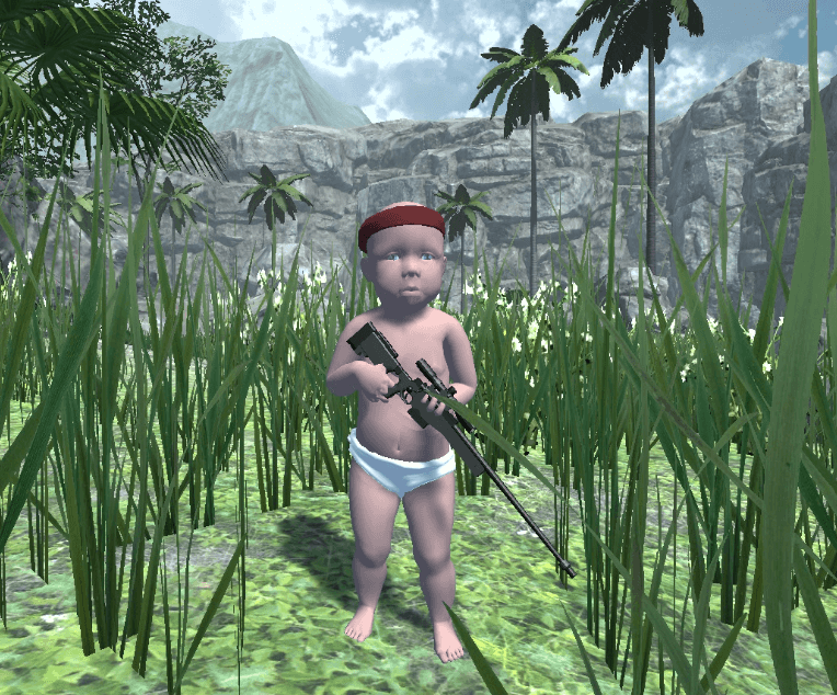 Play Baby Sniper In Vietnam online free